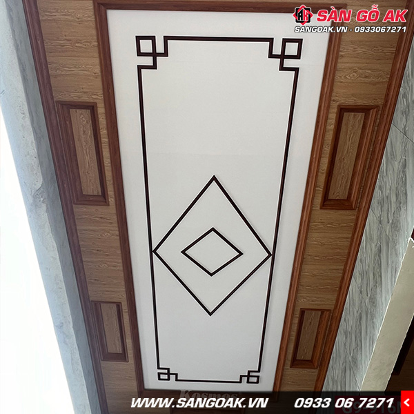 Tấm ốp Nano Galawood G1-915M vân gỗ sồi vàng